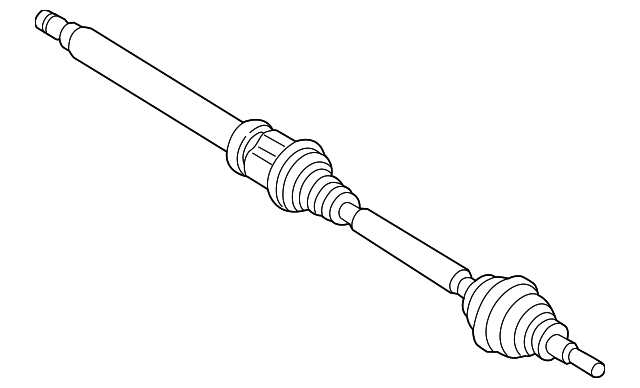 Axle Assembly - Ford (HG9Z-3B436-J)