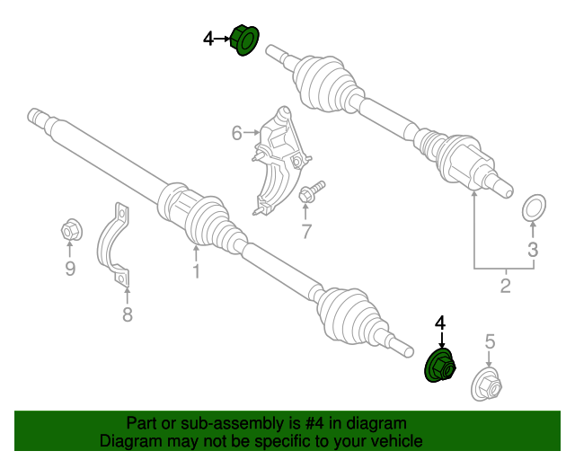 Genuine OEM Ford Part Axle Assembly Washer DG9Z7G273B Genuine OEM