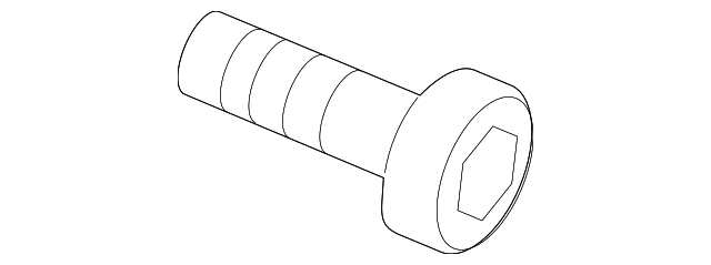 WHT-004-633 - Seat Belt Assembly Screw 2015-2024 Audi | Audi OEM Parts