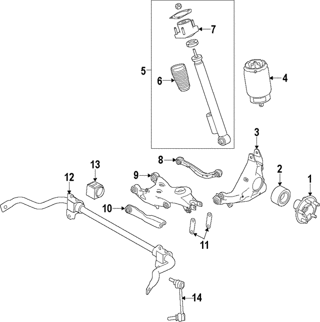 Range Rover Sport Air Suspension Diagram