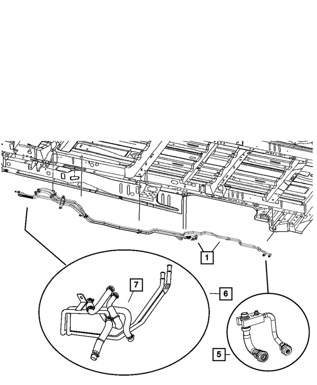 20062007 Mopar 0607 Grand Caravan Town & Country REAR EVAPORATOR