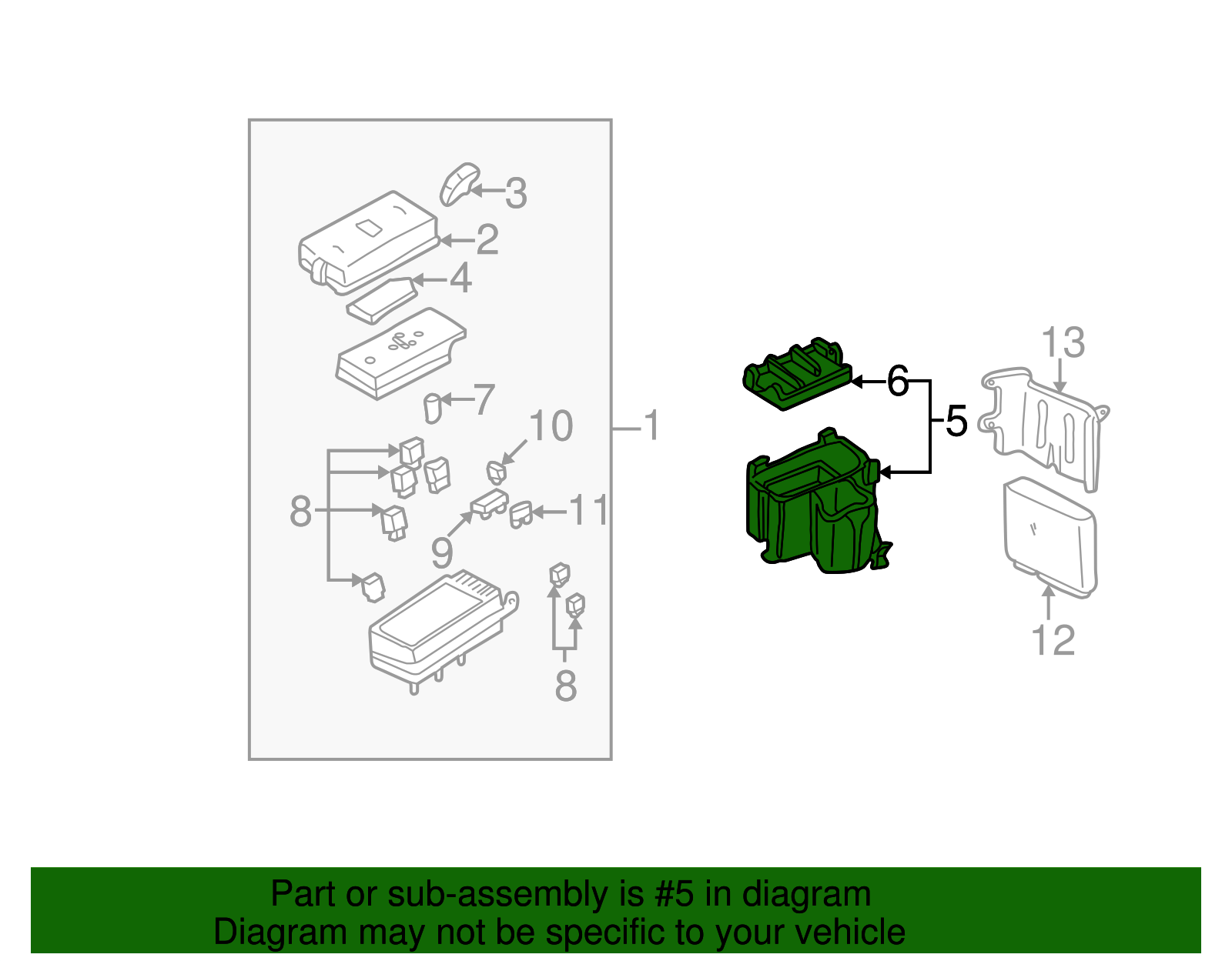 Dehydrator Bracket - Buick (25734663)