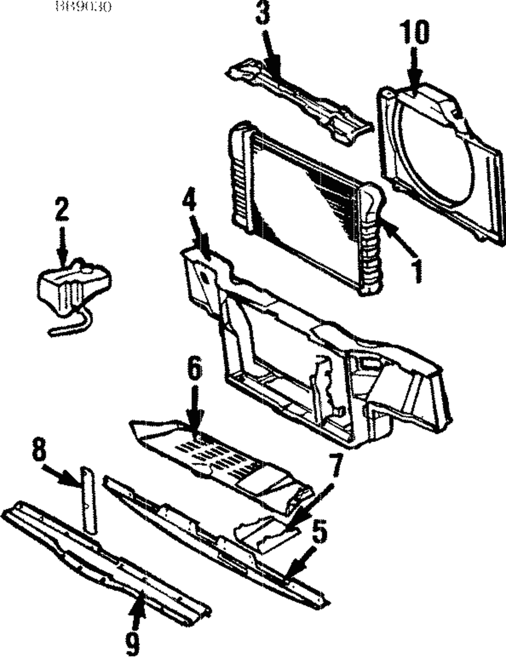 Radiator Assembly - GM (88959431)