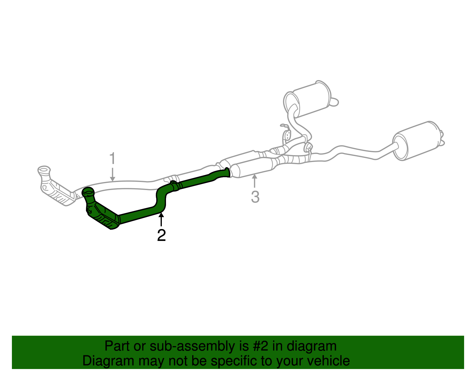 Catalytic Converter - Ford (XW4Z-5E212-CZ)