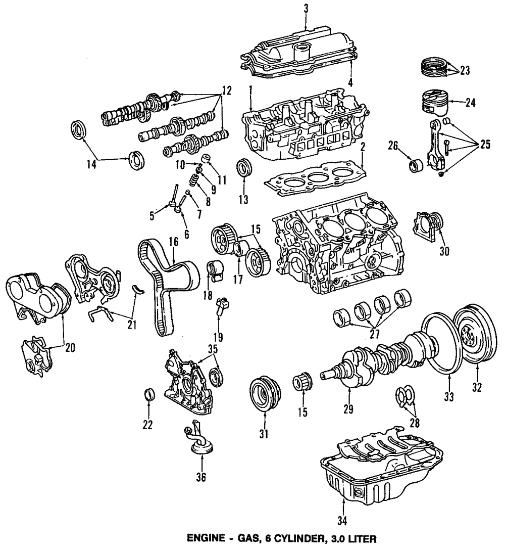 Inner Gasket - Toyota (11346-62020)