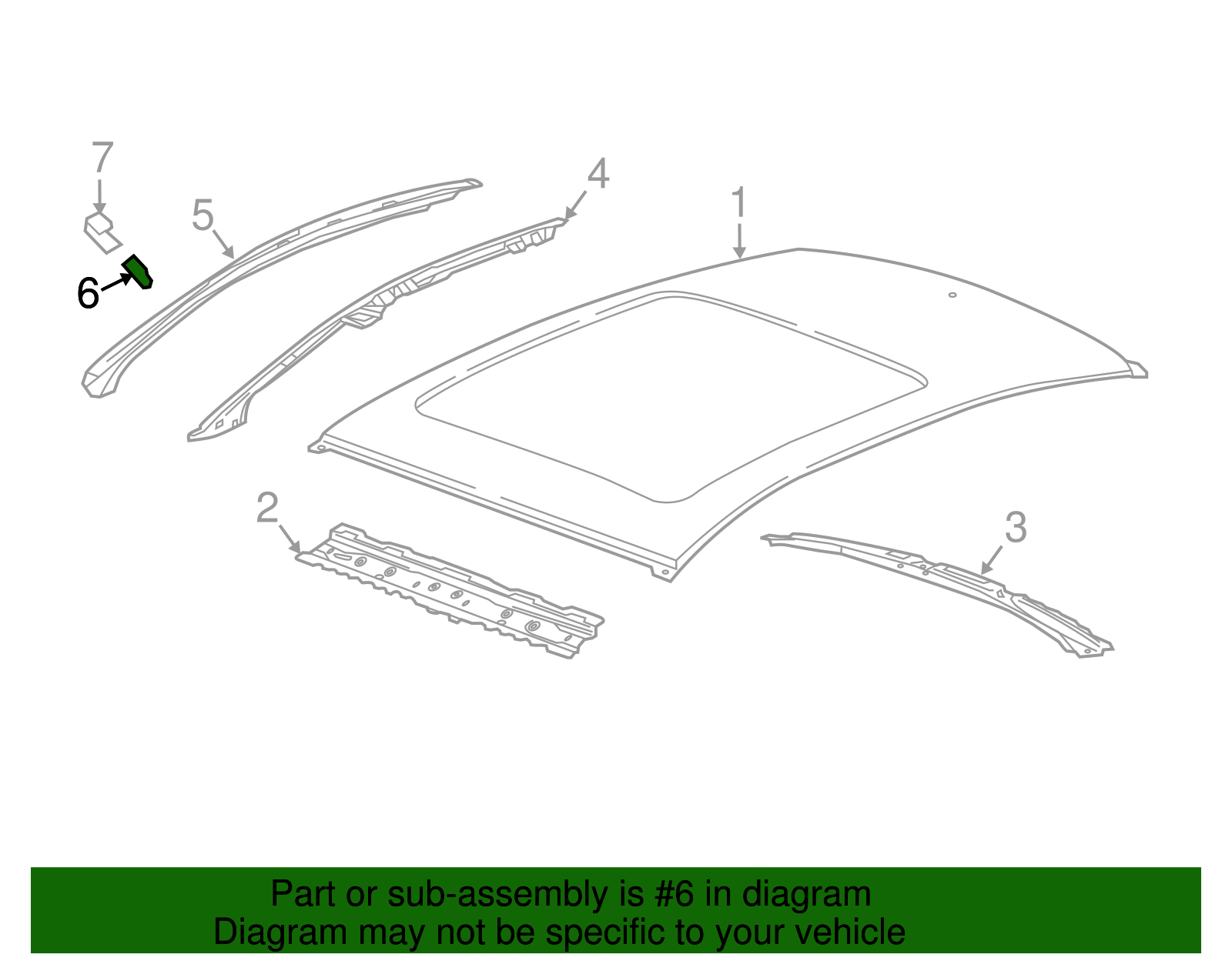 Driver Side Upper Inner Body Hinge Pillar Baffle - Buick (90925280)