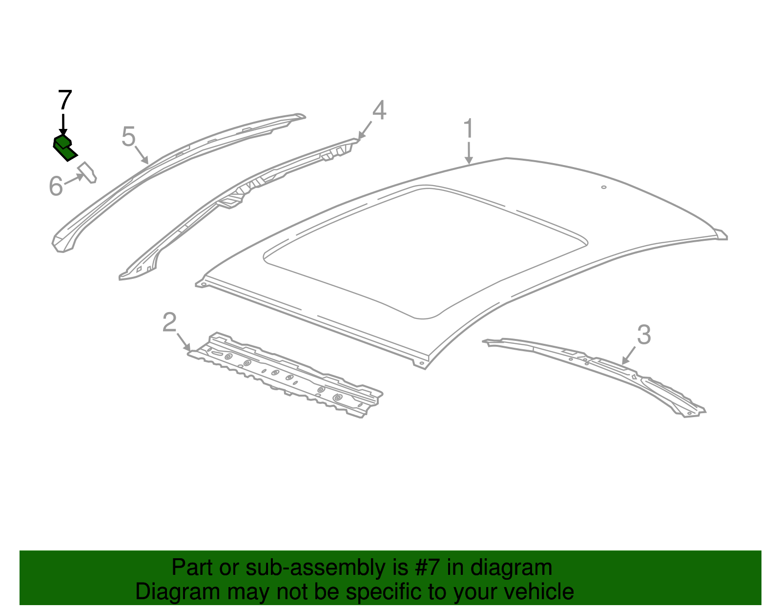 Upper Outer Body Hinge Pillar Baffle - Buick (90925264)