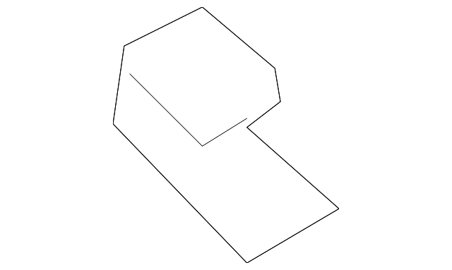 Upper Outer Body Hinge Pillar Baffle - Buick (90925264)