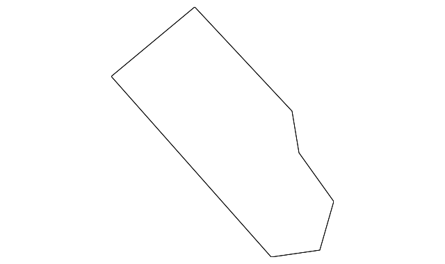 Driver Side Upper Inner Body Hinge Pillar Baffle - Buick (90925280)
