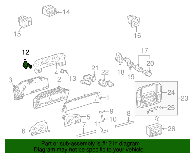 894130C011 Vehicle Speed Sensor 19982023 Lexus DiscMonster