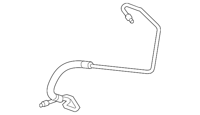 Power Steering Return Line Hose Assembly For Sprinter 2500 3500 WK94P5