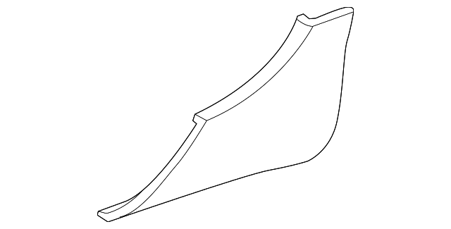 Driver Side Rocker Panel Molding Protective Film - GM (84060236)