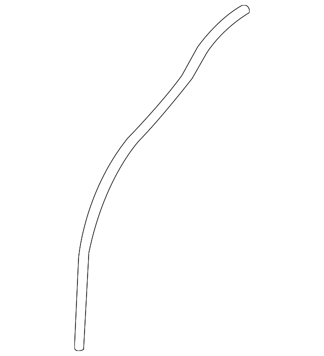 816811G000 Front Hose 20072010 Hyundai Accent World OEM Parts