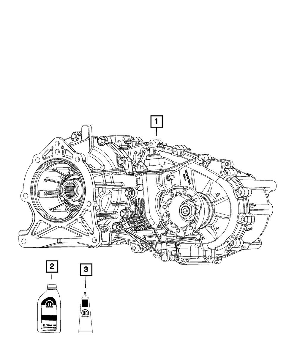 2024-2025 Jeep Mp3022 Transfer Case 68577454AA | Mopar eStore