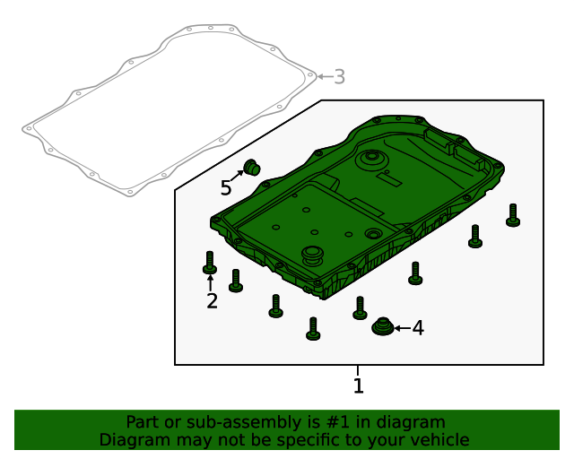 20192022 Mopar Transmission Filter Kit 52854834AB