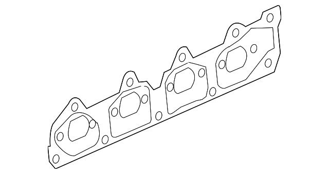 Gasket Manifold, Exhaust - GM (90537740)