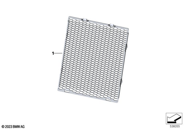 46631683109 - Protective Grille For Radiator 2022-2024 BMW  