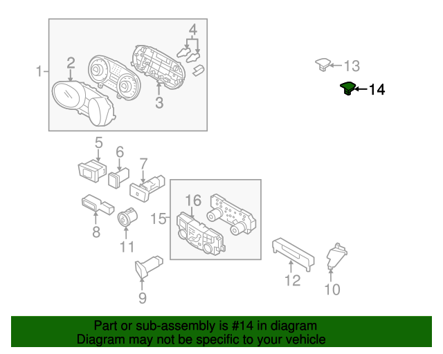 972533S100 AntiTheft Infrared Sensor 20112016 Hyundai World