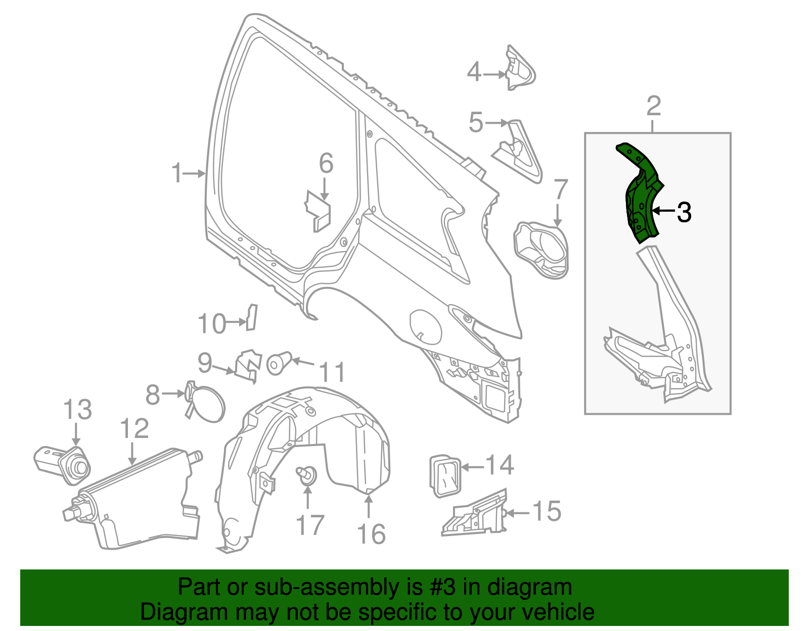 2016-2020 Infiniti QX60 Upper Pillar G7650-9NFMB | Faulkner Infiniti of ...