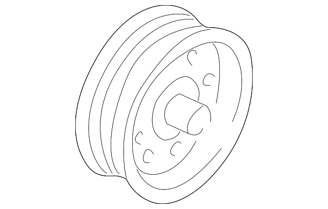 Pulley - Ford (YL8Z-3A733-BA)