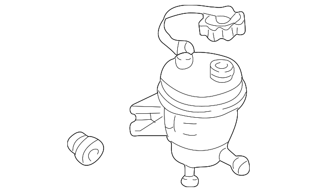 Reservoir Assembly - Ford (YL8Z-3A697-BA)