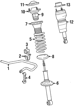 Lexus LS400 Suspension Parts | MyLexusParts
