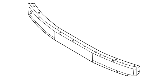 Front Bumper Impact Bar - GM (93357561)