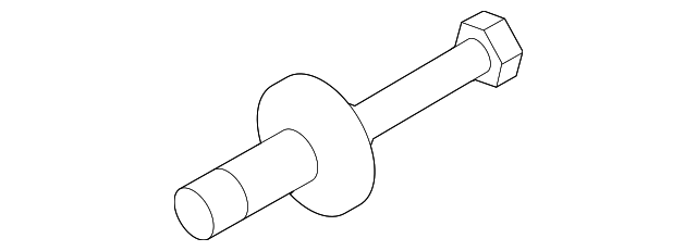 Bumper Fascia Support Rail Rivet - GM (90508809)