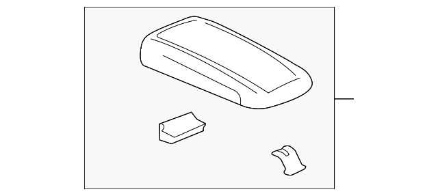 Armrest - GM (89045004)
