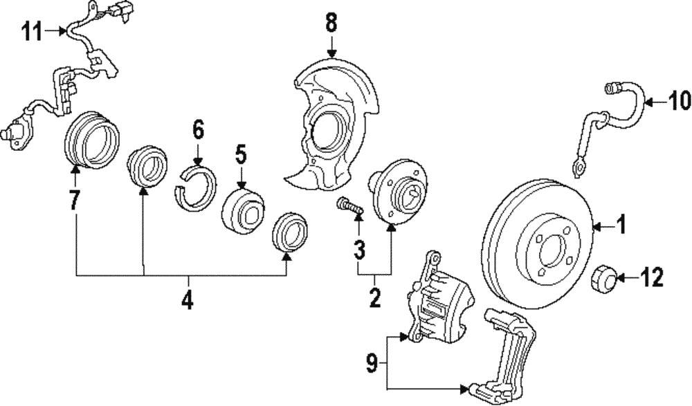 Hub Seal Kit - Toyota (04422-12070)