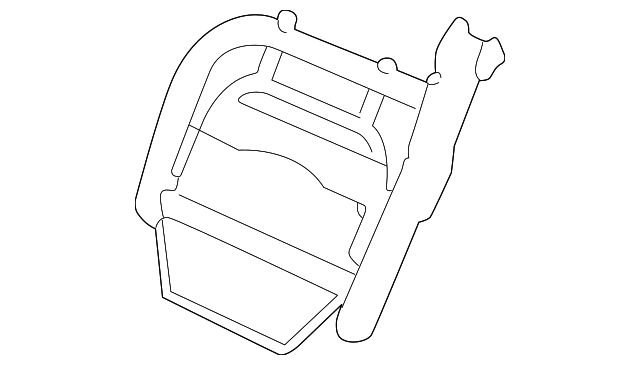 Seat Back Frame - GM (88897838)