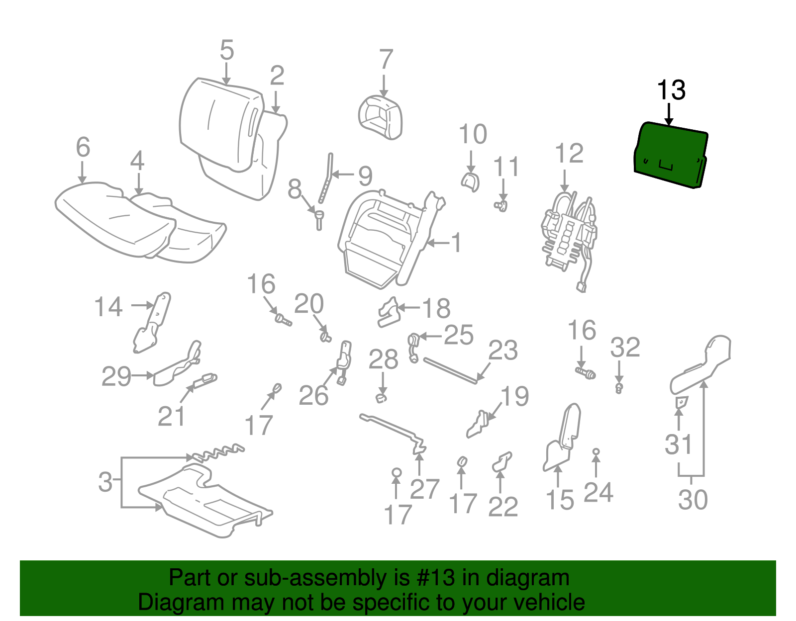 Finish Panel - GM (12459503)