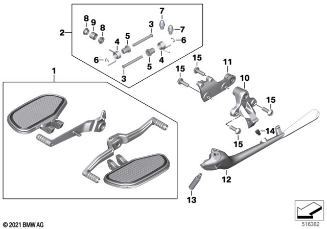 46539899214 - Threaded Bolt 2019-2024 BMW-Motorrad | BMW Motorrad USA