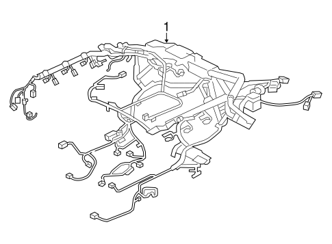 Wiring Harness for 2015 Jaguar F-Type | Jaguar Parts Center