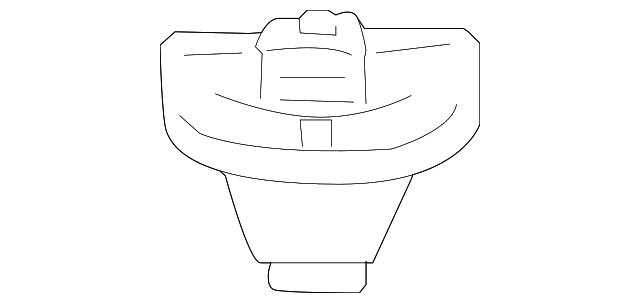 Black Stowage Compartment Nut - GM (90126755)