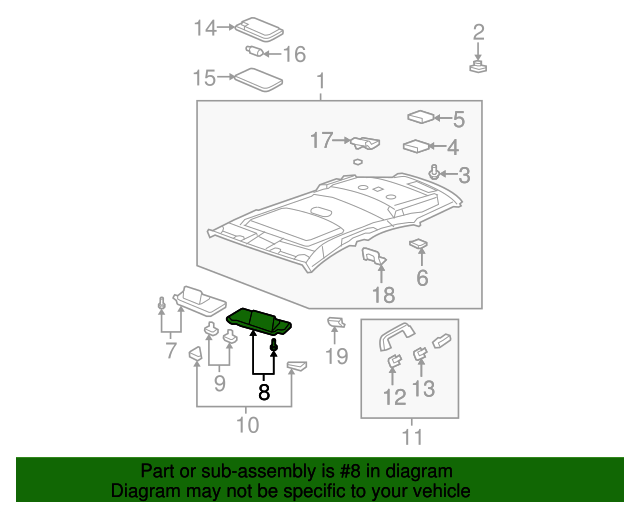 83280SWAA83ZA SunVisor Assembly L *NH302L* (Mirror) (Pale Quartz