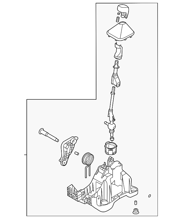 20202021 Kia Soul Shifter Assembly 43700K0100WK
