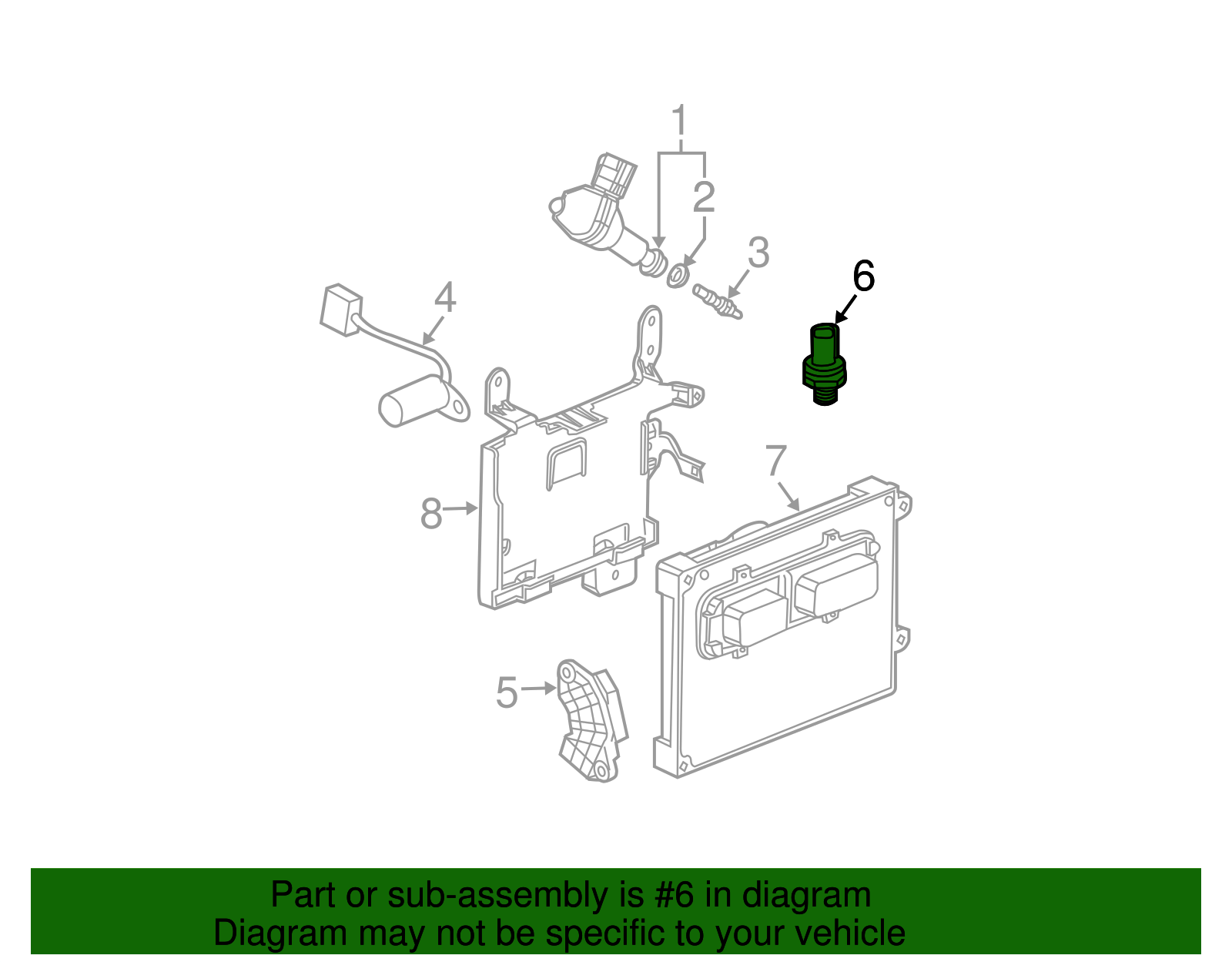 Sensor - GM (12582343)