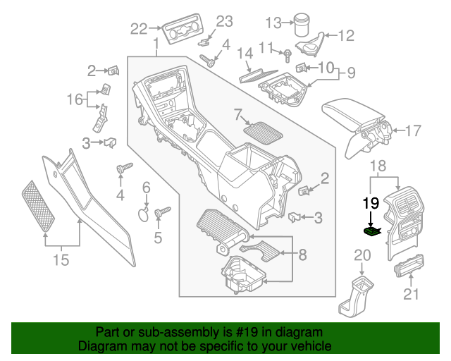 Rear Trim Clamp 5NN-867-388
