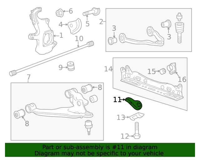 20202022 GM Torsion Bar Adjust Arm 84634344 GM Parts Center