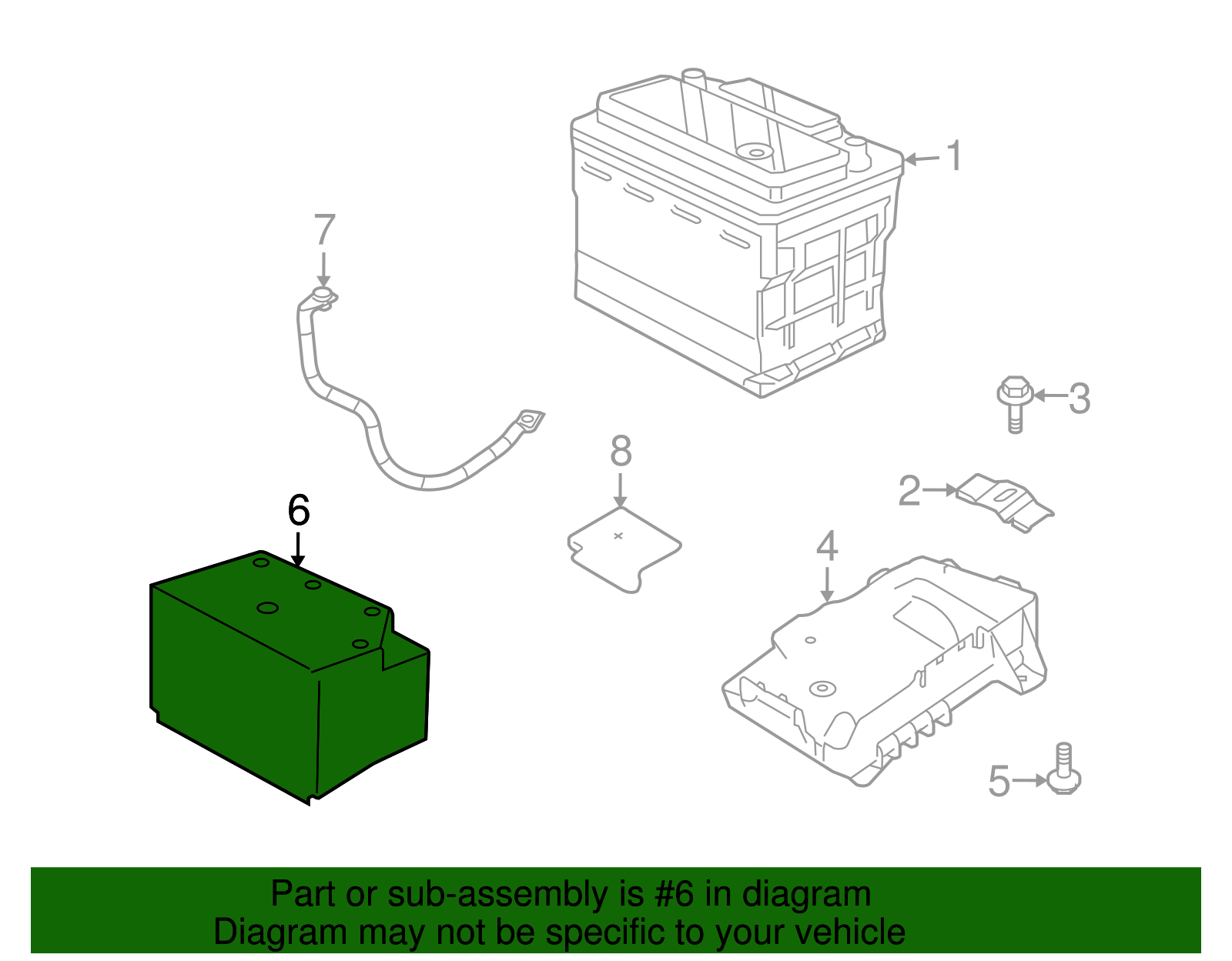 Cover, Bat - GM (90588752)