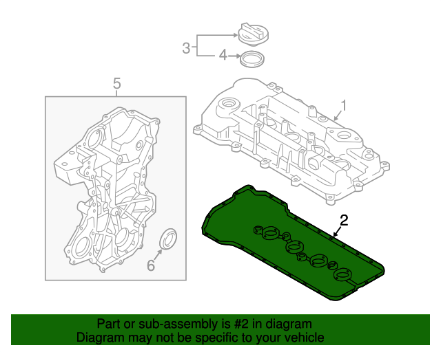 Car & Truck Parts AVC203S APEX Valve Cover Gaskets Set New for