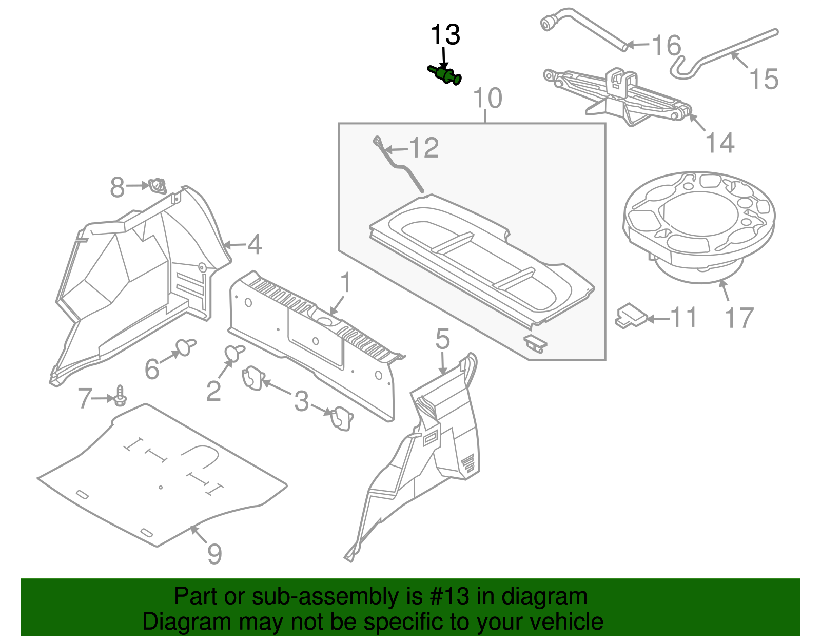 Multi-Purpose Clip - GM (96320520)