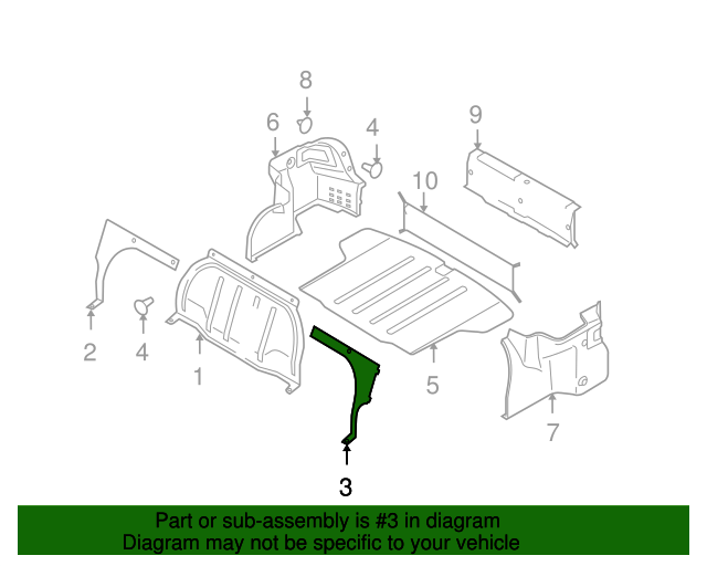 20062007 Hyundai Accent Front Trim 857221E000QS OEM Parts Online