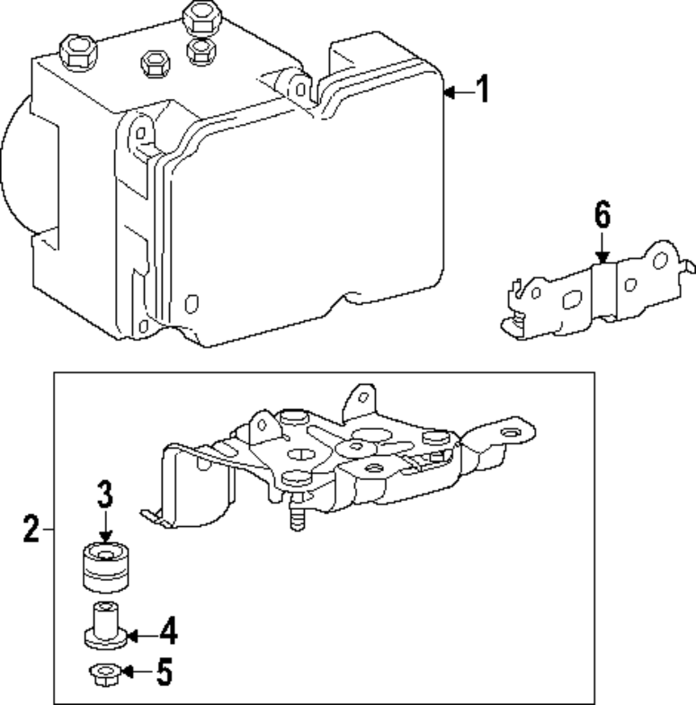 Actuator Assembly - Toyota (44050-AN021)