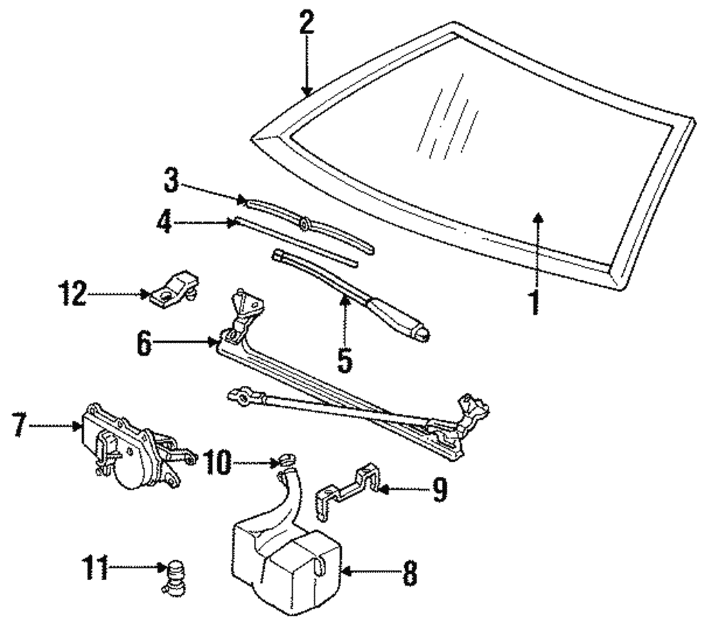 Windshield - GM (20644873)