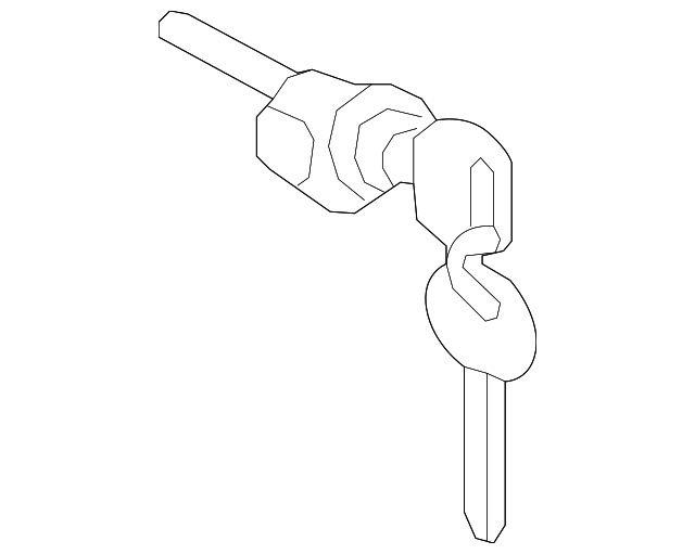 6905101030 Lock Cylinder 20032008 Toyota Matrix Boch Toyota South