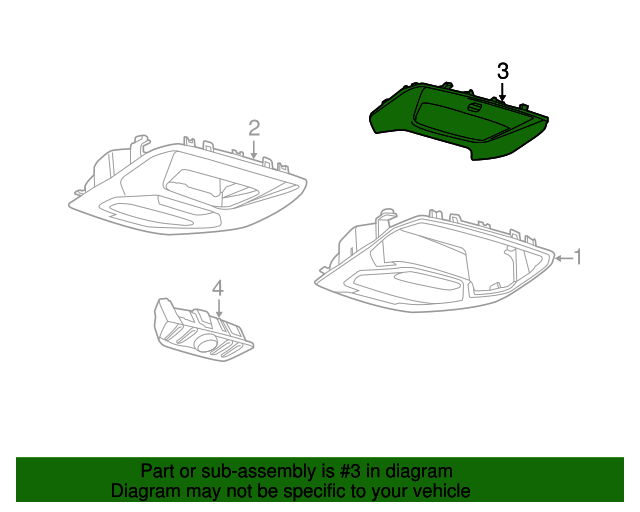 20152019 Ford Escape Overhead Console fj5z78519a70cc