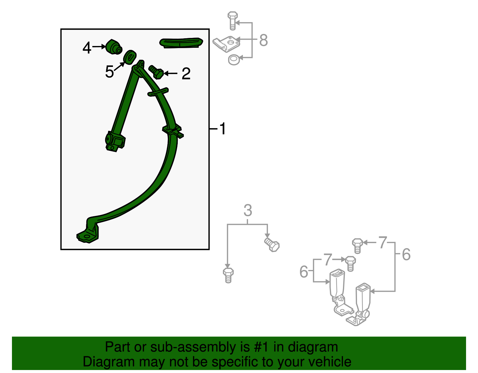 Belt Kit - GM (19328659)