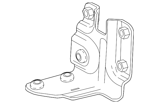 Brake Pressure Modulator Valve Bracket - GM (94777811)